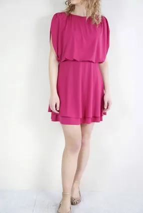 Abito fucsia taglio impero | SoAllure