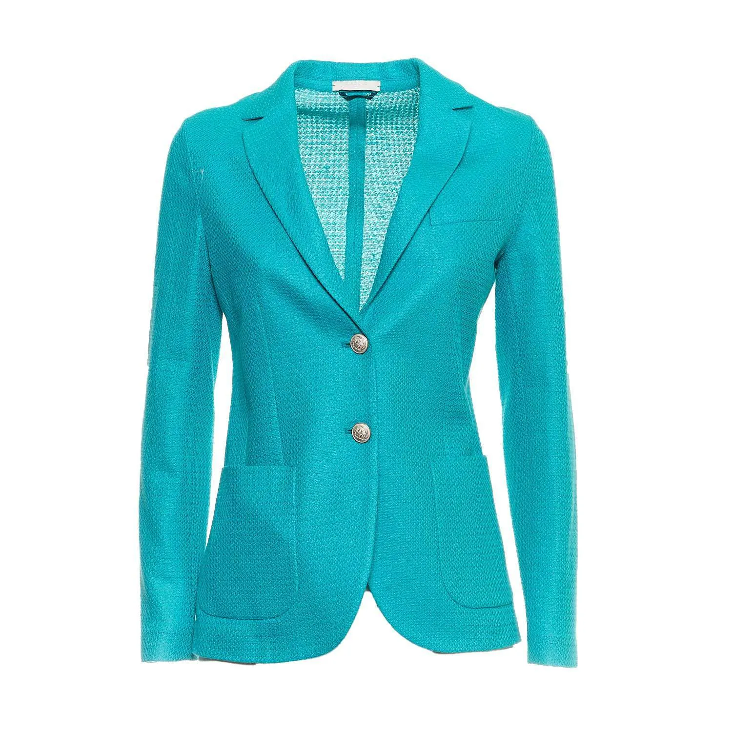 Blazer Slim Fit In Lino, Cotone