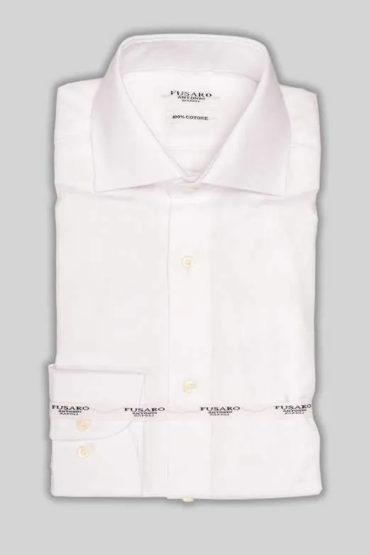 Camicia Regular collo francese micro cotone - Freedom