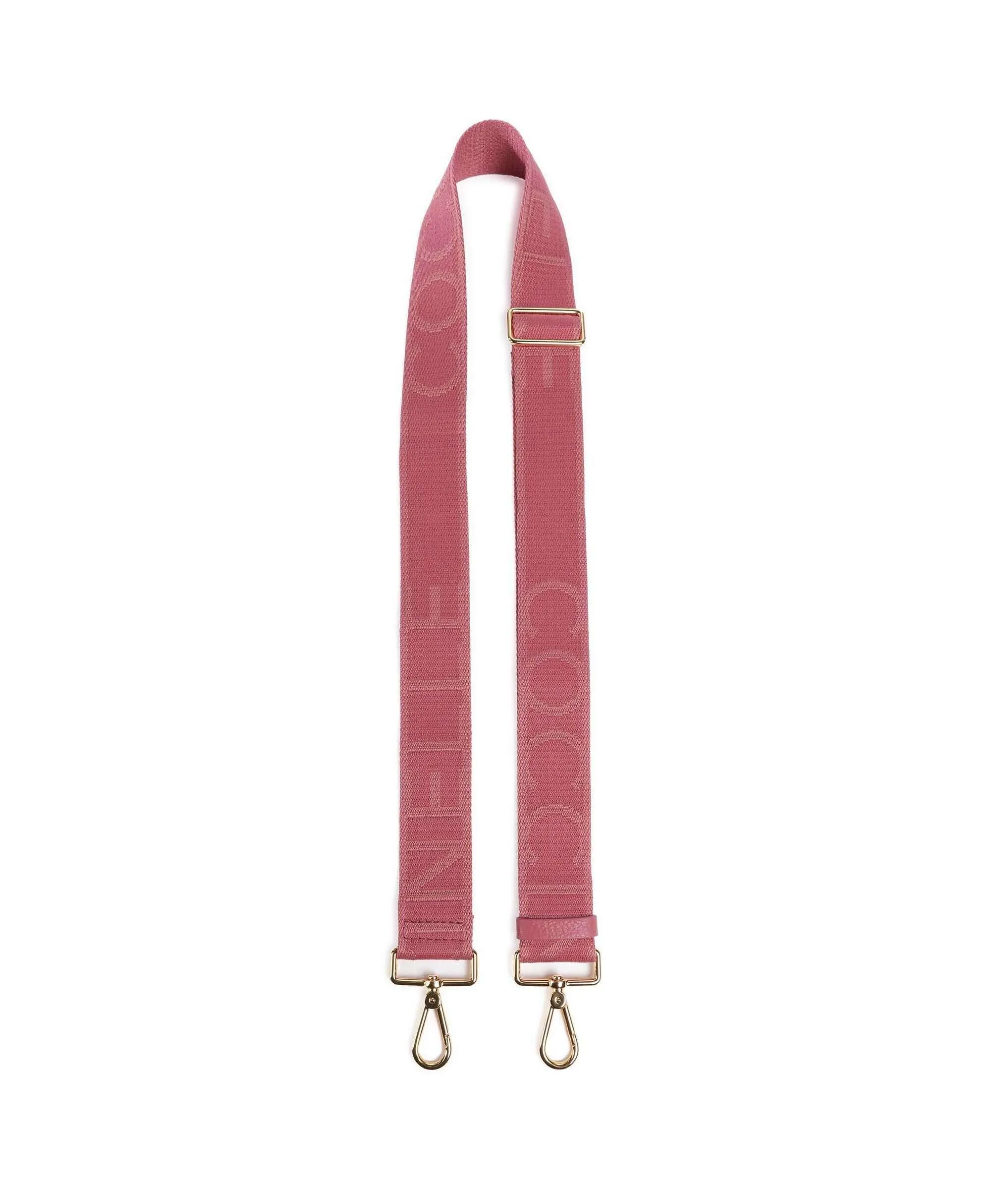  Coccinelle Nastro Signature Tracolla poliestere rosa antico  