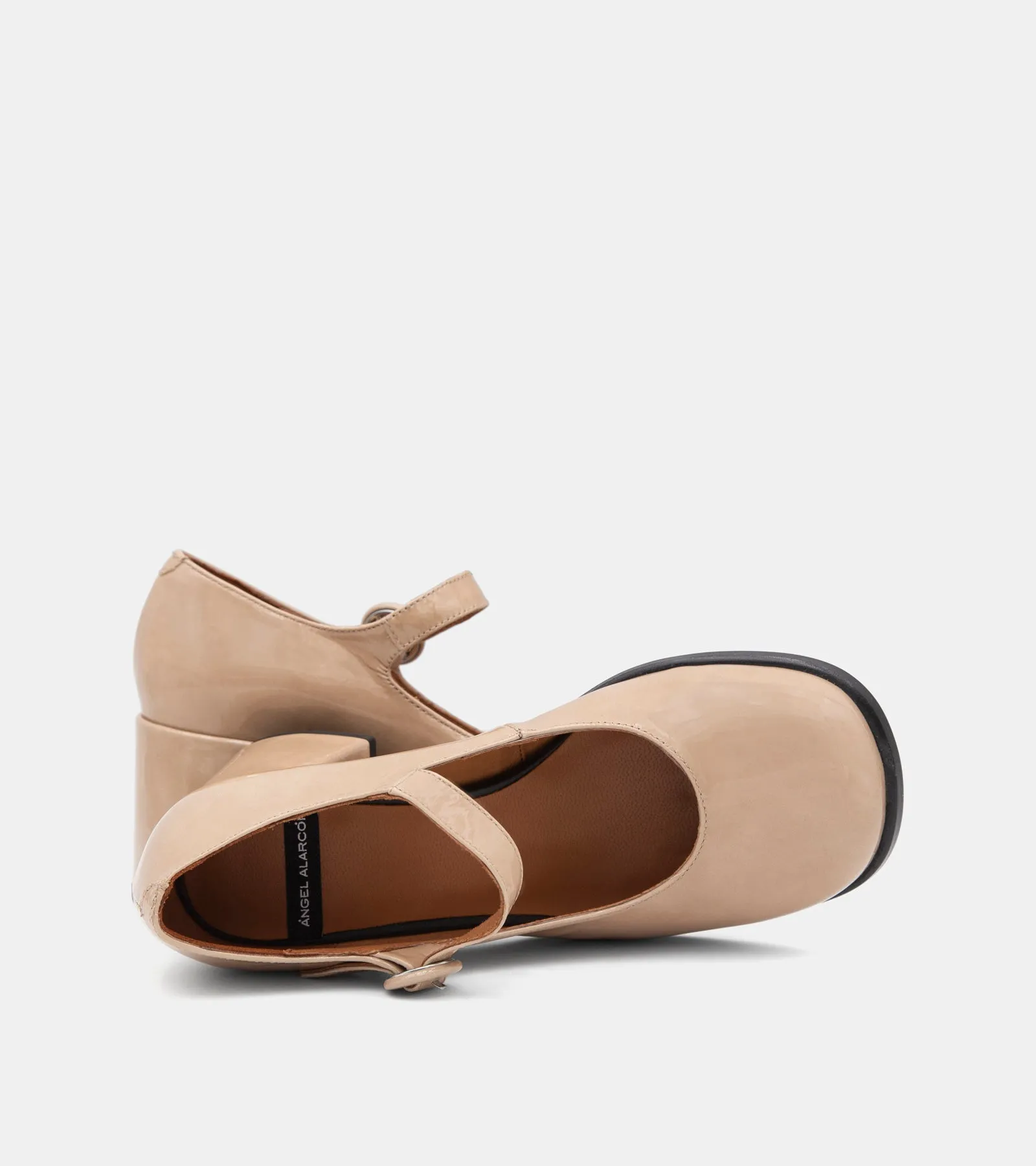 DECOLLETE VERNICE BEIGE