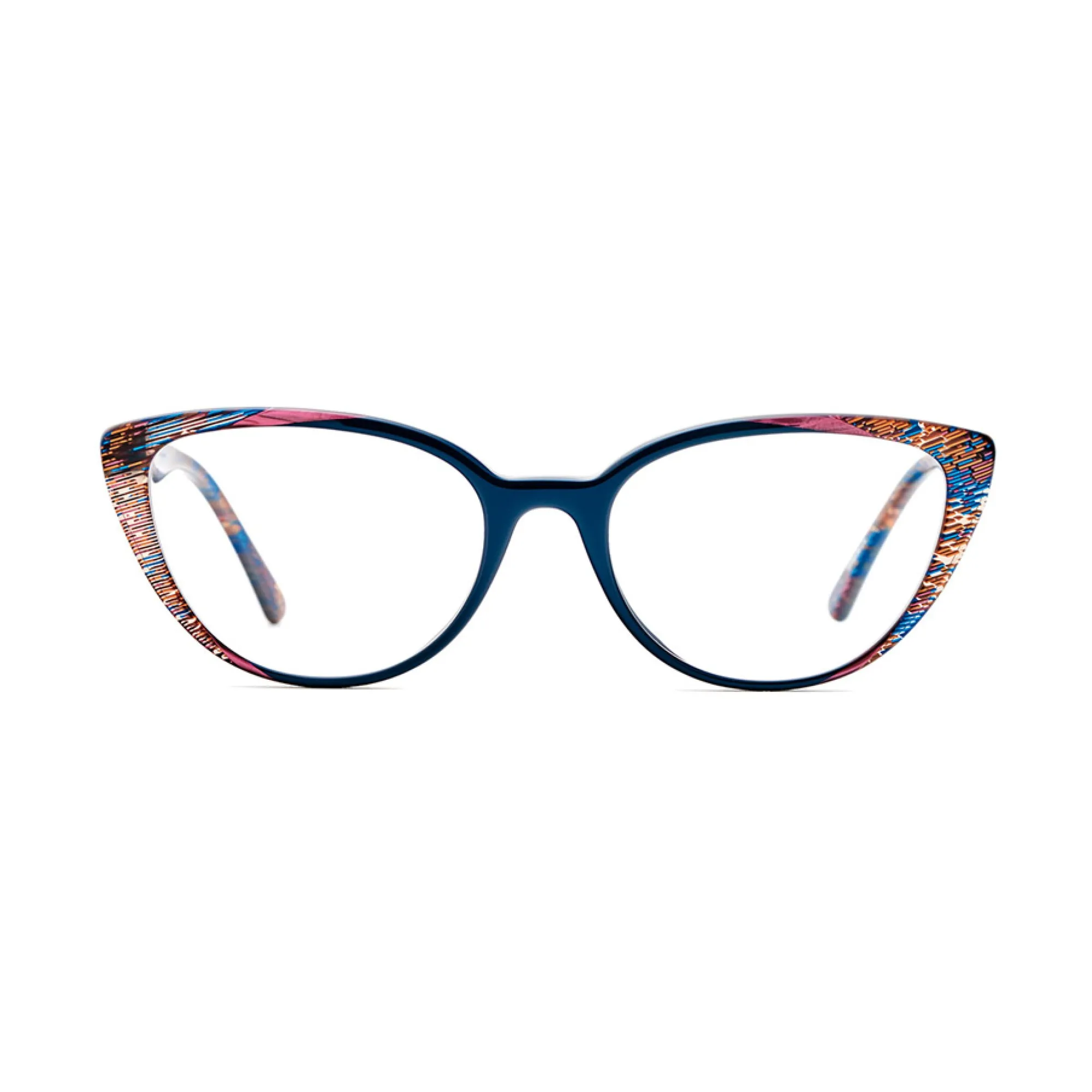   Etnia Barcelona BARI - BLFU Fucsia Blu | Occhiale Da Vista Donna 
