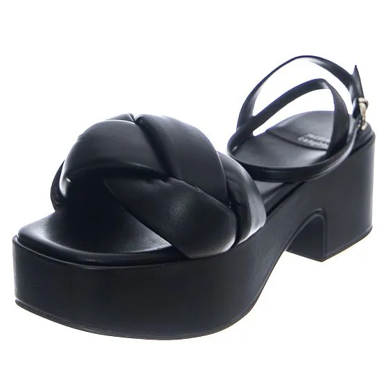 Jeffrey Campbell Braided - Sandali Donna Neri    