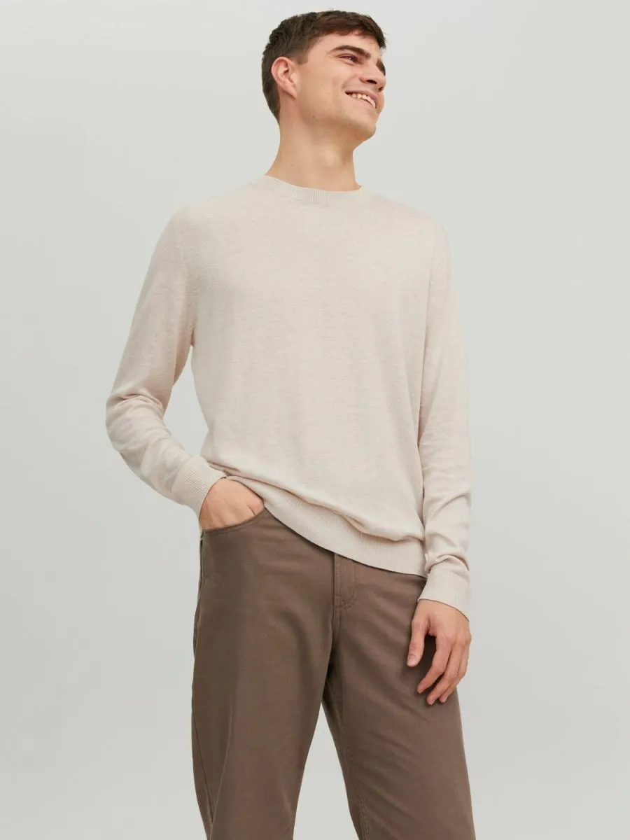 MAGLIE Uomo JACK&JONES 12228485 IGOR OATMEAL