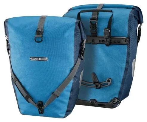 Ortlieb Back-Roller Plus 40L Coppia di borse da bici Dusk Denim Blue