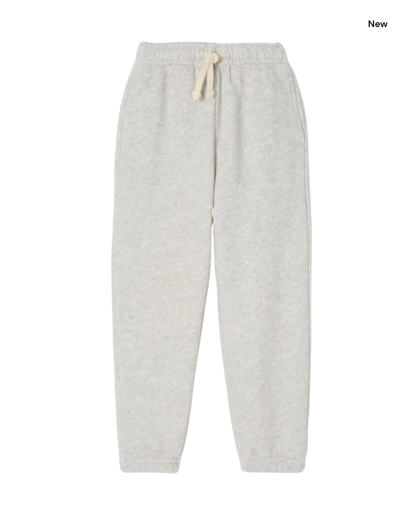 Pantalone in felpa grigio chiaro per bambini