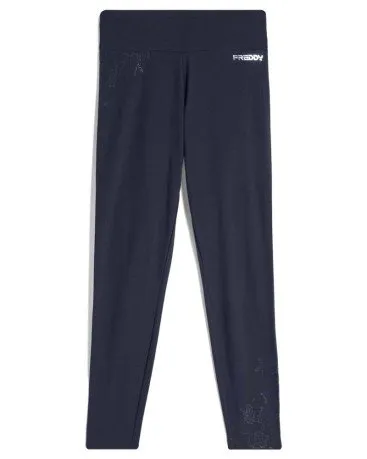 Pantaloni Fitness Donna Freddy Core Heavy Jersey