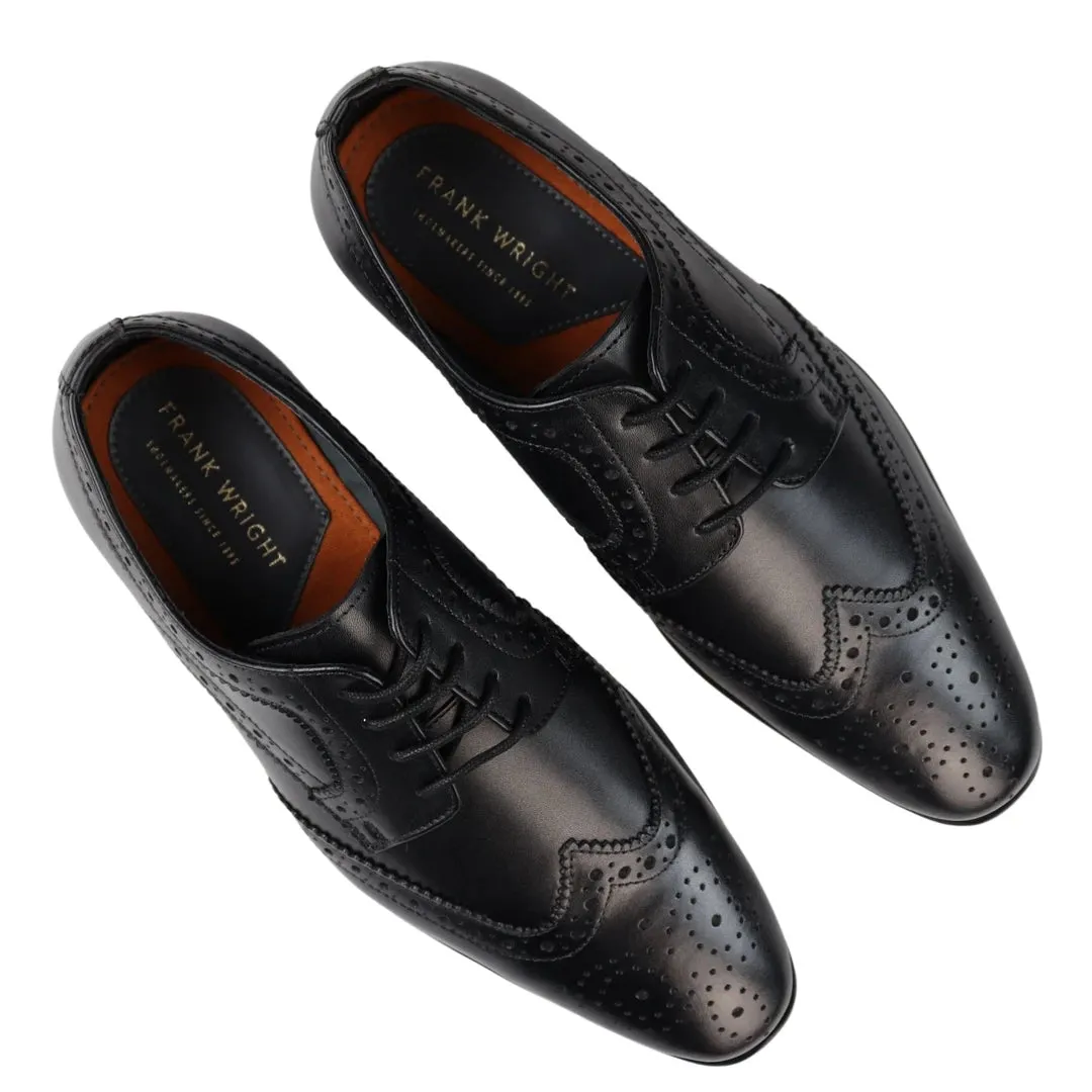 Scarpe Eleganti da Uomo in Vera Classici Brogue Allacciate in Vera Pelle
