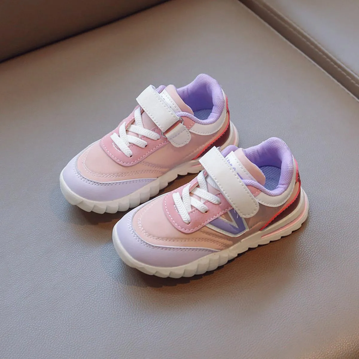 Scarpe sportive per bambini Primavera Autunno Nuovi ragazzi Scarpe Casual Antiscivolo Ragazza Scarpe da trekking morbide Uni Sne