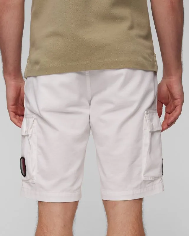 Shorts bianchi da uomo Aeronautica Militare