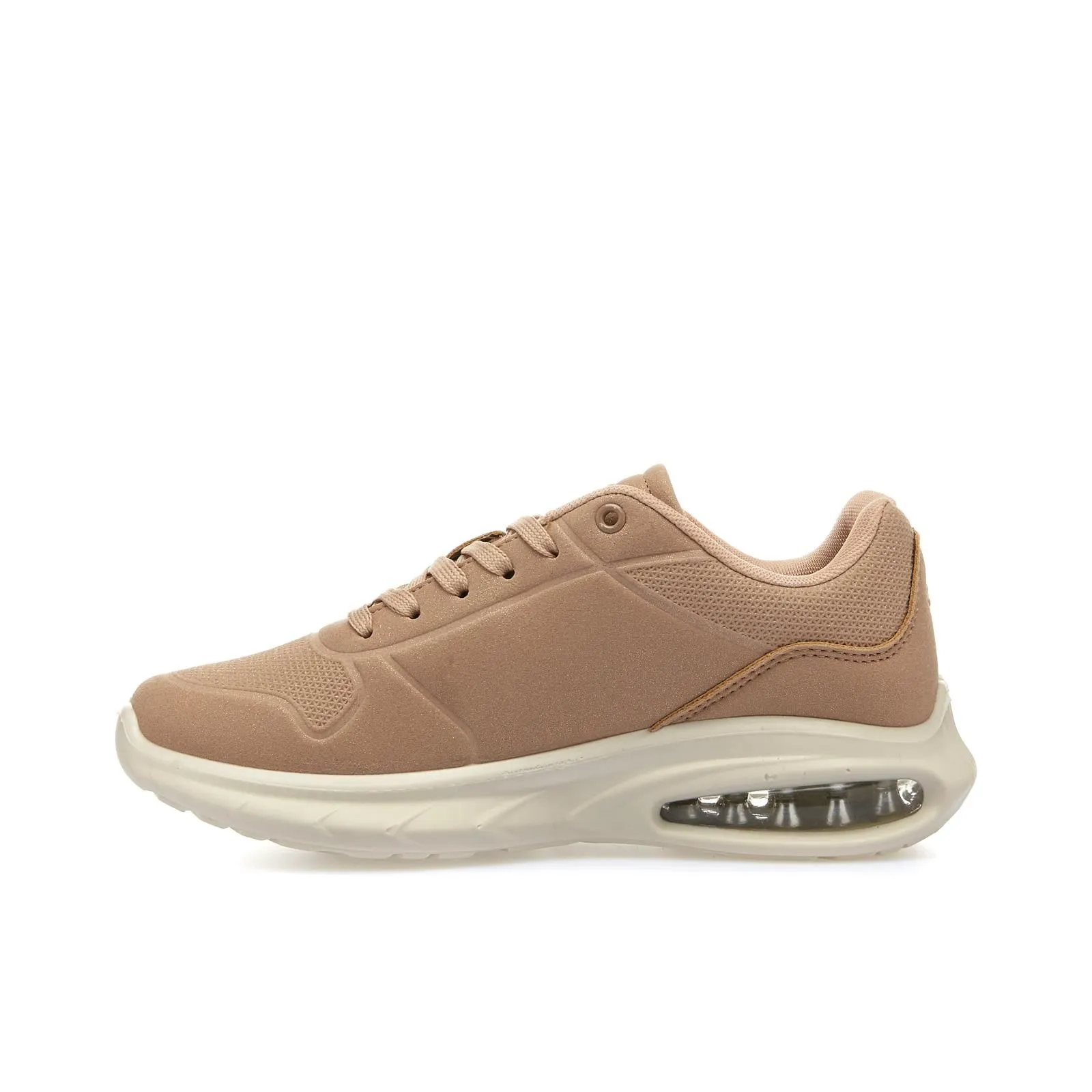 Sneakers donna rosa glitter da palestra con suola ad aria